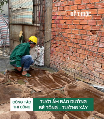 QUY TRÌNH VÀ TIÊU CHUẨN CHẤT LƯỢNG CÔNG TÁC TƯỚI ẨM BẢO DƯỠNG BÊ TÔNG 